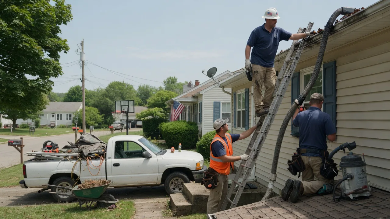 Gutter Installation in Idamay, WV near me